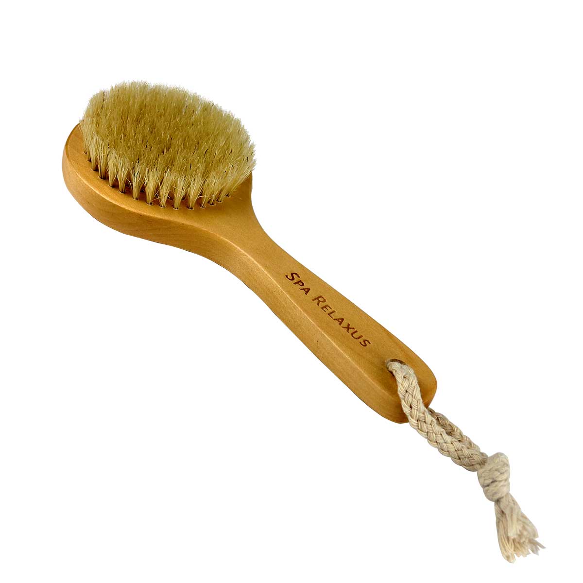 Soft Bristle Wood Handled Bath Body Brush