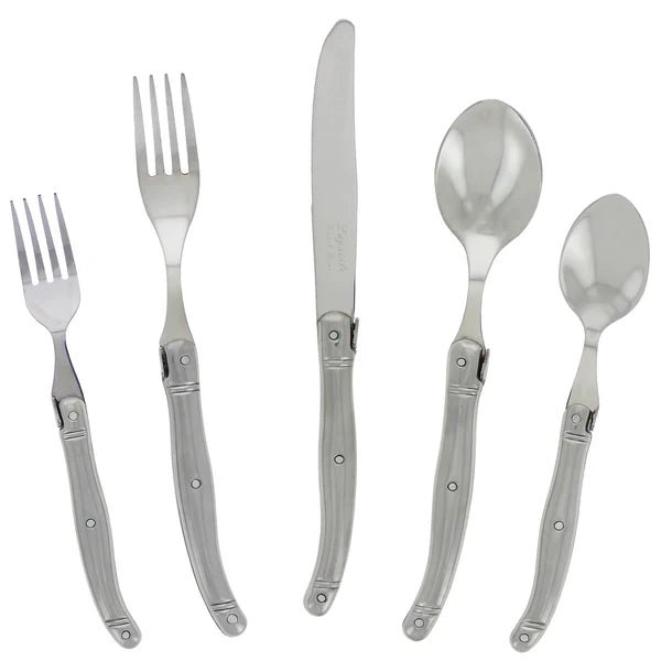 Laguiole French Flatware Set – 20 Piece - Service for 4 – Stainless Steel