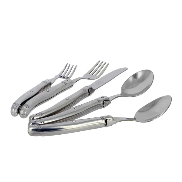 Laguiole French Flatware Set – 20 Piece - Service for 4 – Stainless Steel
