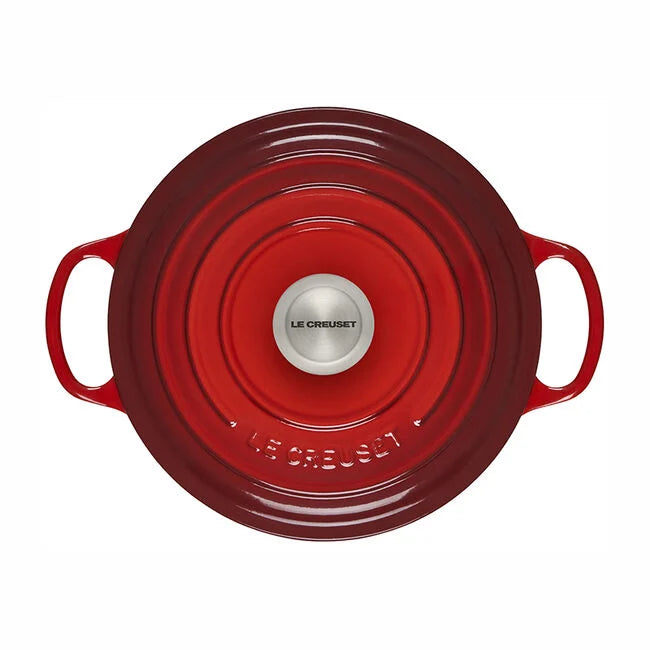 Le Creuset Signature Sauteuse Oven – 3.5QT – Cerise