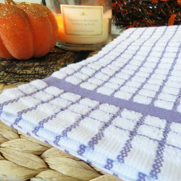 Samuel Lamont Poli Dri 100% Cotton Dish Towel – Lavender