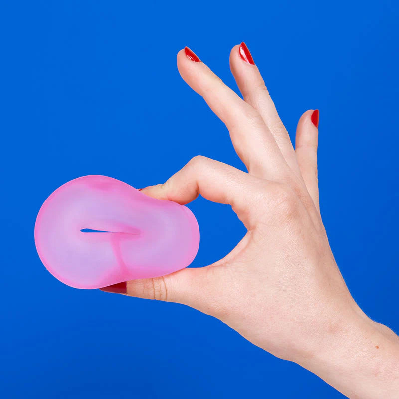 Speks Gump Loop Memory Gel Stress Ball – Moon Jelly