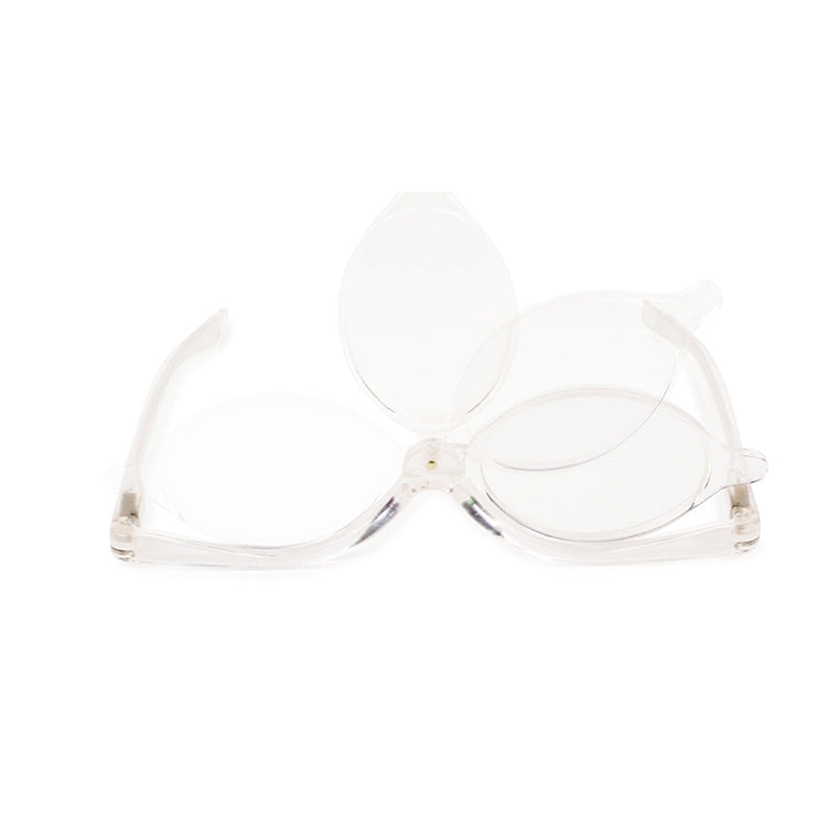 kikkerland Make-up Reading Glasses With Side Flip lens