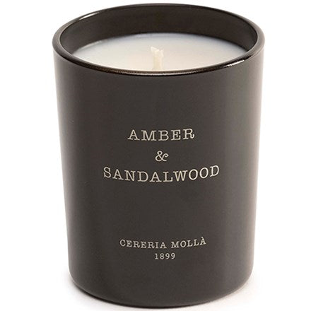 Cereria Molla - Amber & Sandalwood Votive Mini Candle – 2.5oz.