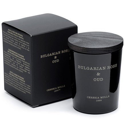 Cereria Molla - Bulgarian Rose & Oud Votive Mini Candle - 2.5oz.