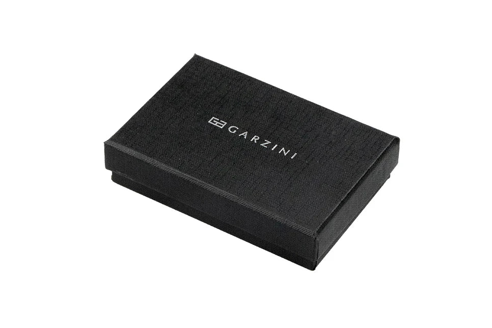 Garzini Magsafe Dual Functionality Leather Wallet & Metal Card Holder – Brown