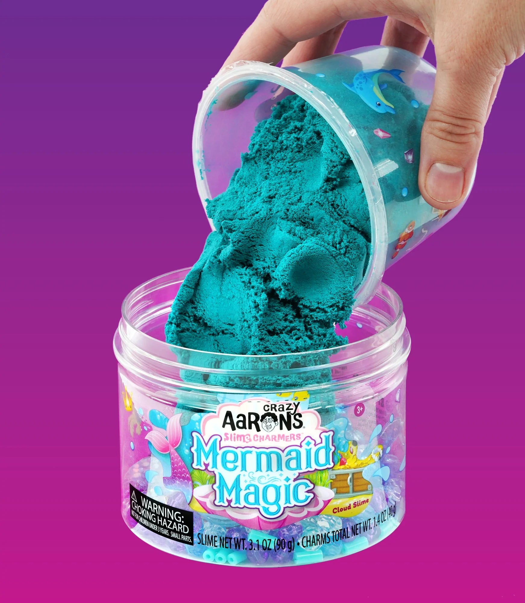 Crazy Aarons Scented Slime Charmers – Mermaid Magic