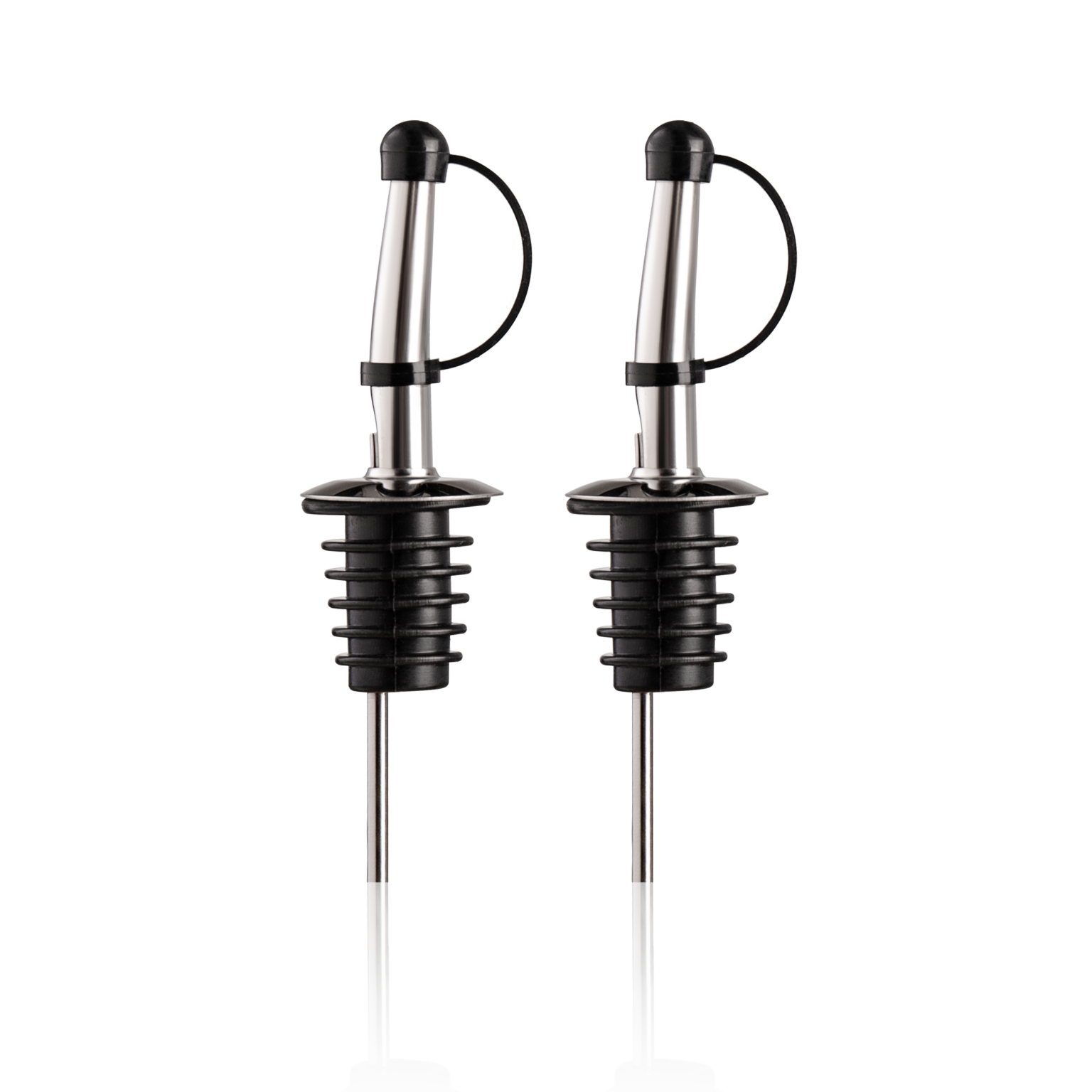 Vacu Vin Stainless Bottle Pourer – Set of 2