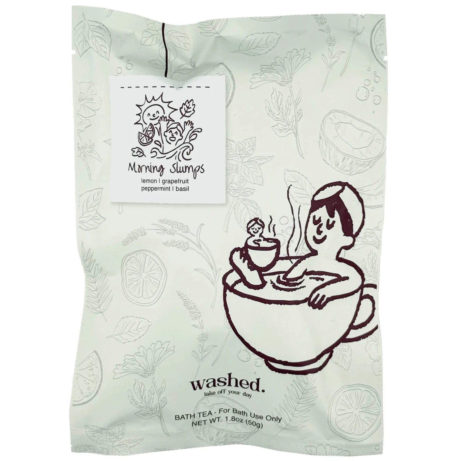 Bath Tea by Washed – Single Wash Away – Morning Slumps
