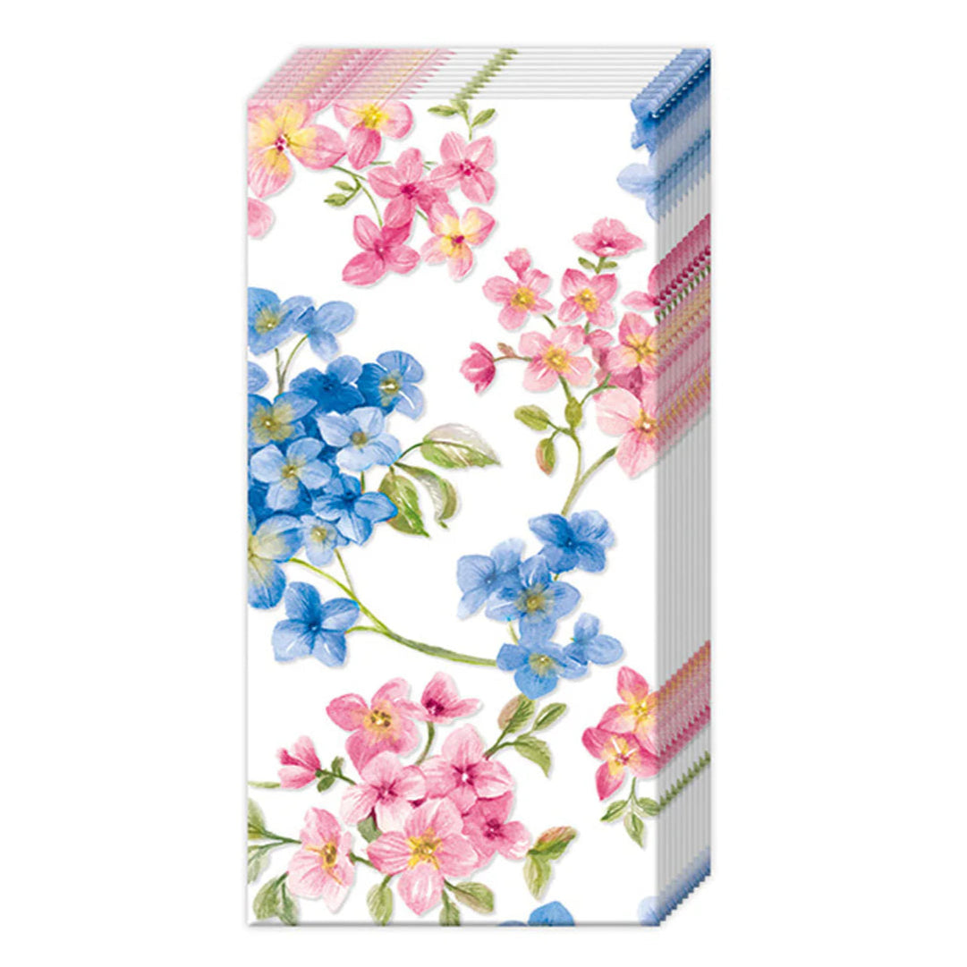 Pink & Blue Maite Blossoms – 10 Tissues Per Pack