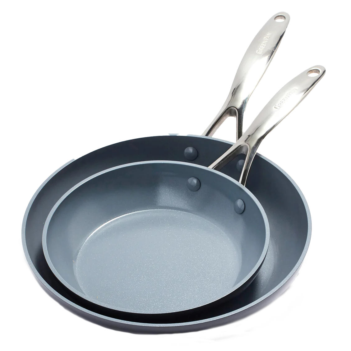 Greenpan Valencia Pro Ceramic Nonstick 8" and 10" Frypan Set