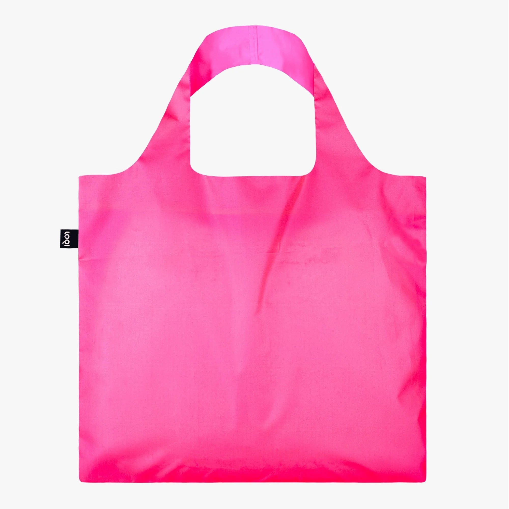 LOQI Reusable Tote Bag – Neon Pink