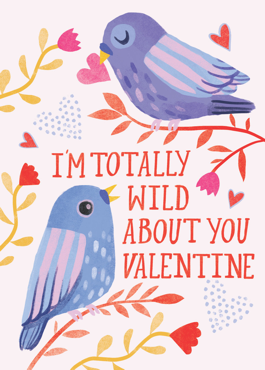 New Yorker Valentine's Day Note Card - Wild About You
