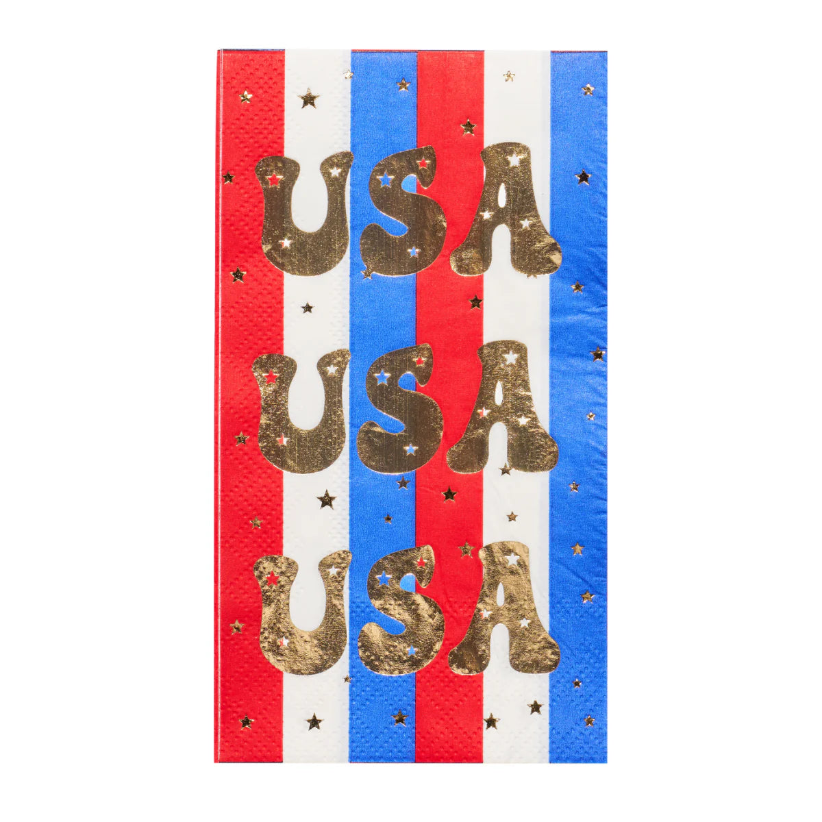 Sophistiplate Paper Guest Towels – Pack of 20 – Modern Patriotic