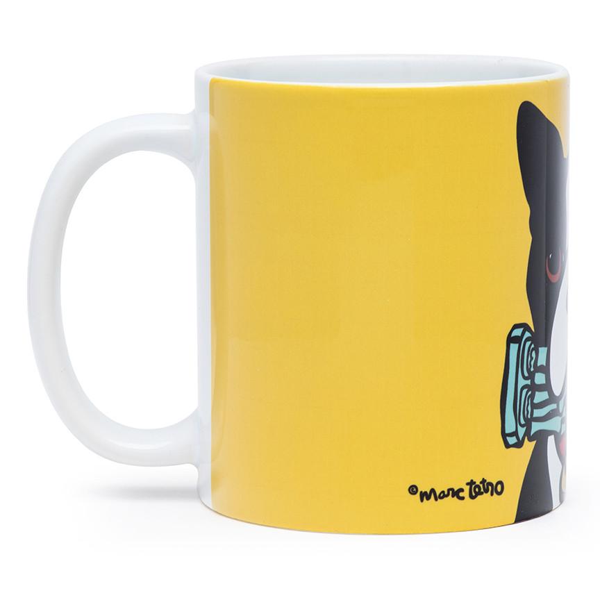 Marc Tetro Boston Terrier with Statue of Liberty Mug – 12oz.