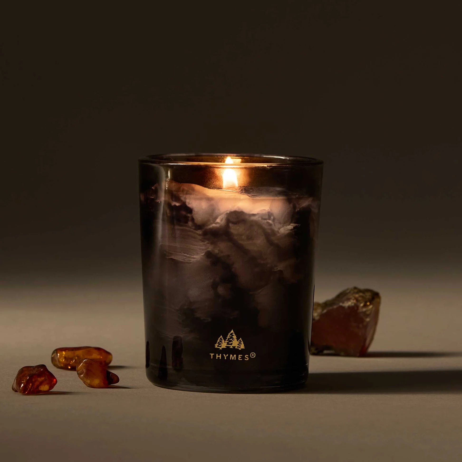 Thymes Noir Woods Votive Candle – 2oz