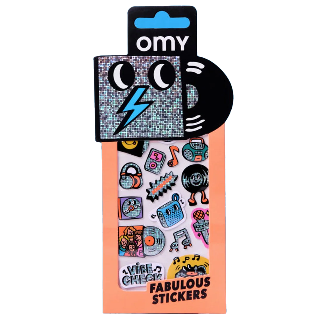 OMY Fabulous Iconic Holographic Stickers - Music