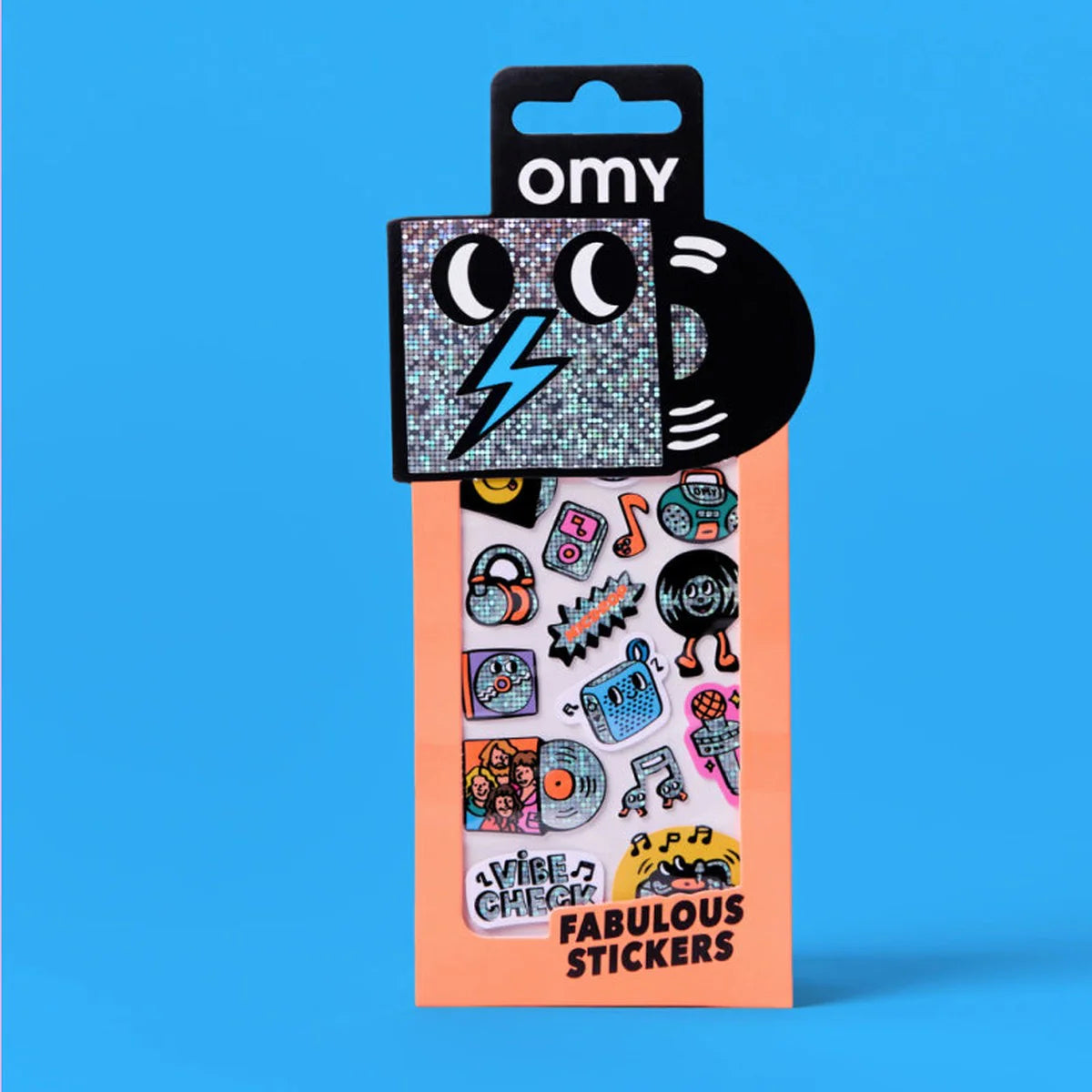 OMY Fabulous Iconic Holographic Stickers - Music