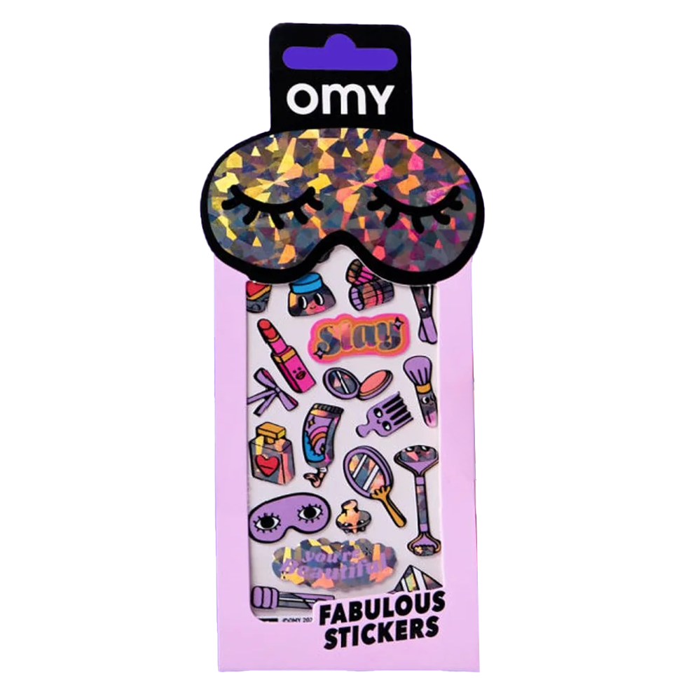 OMY Fabulous Iconic Holographic Stickers - Makeup