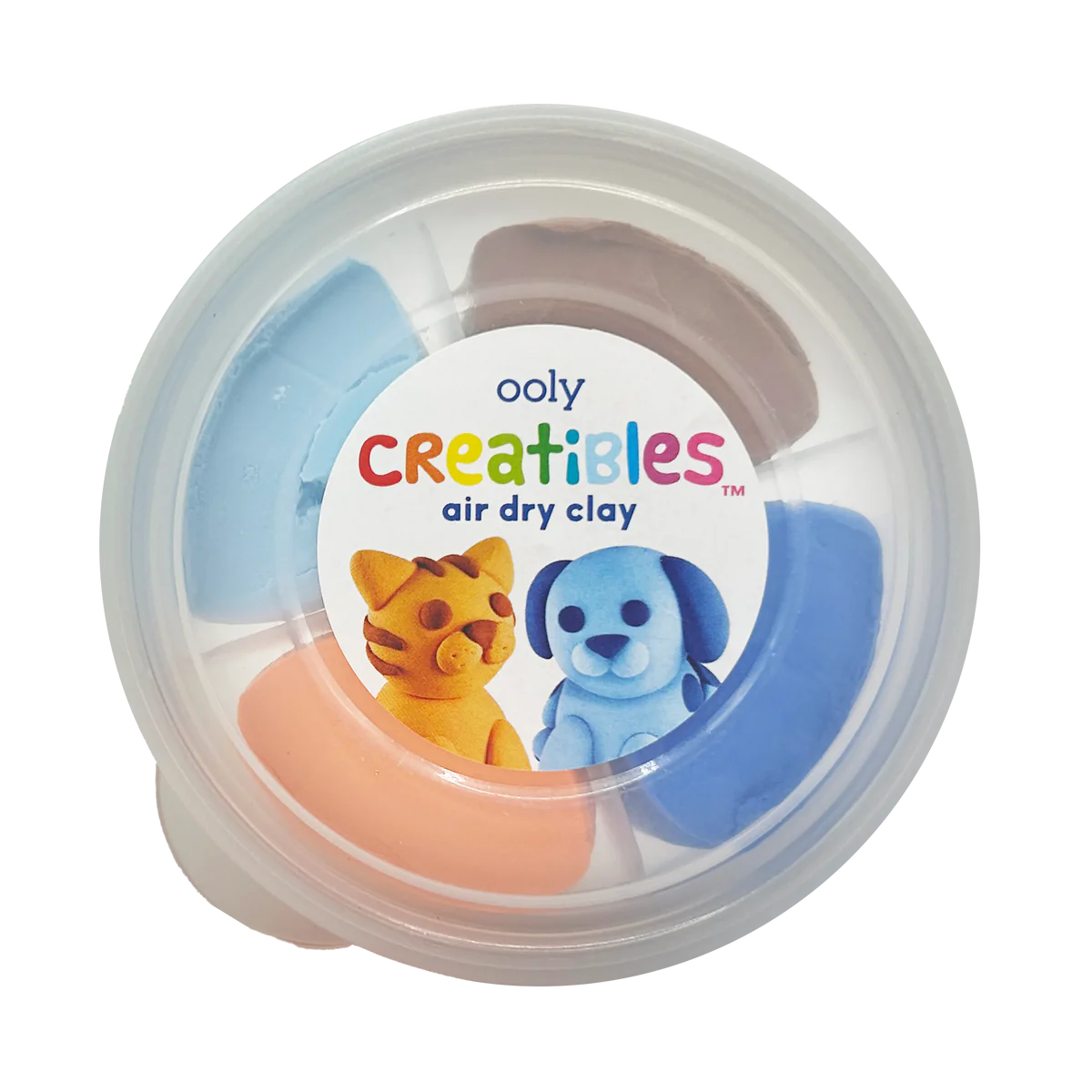 Ooly Creatibles Mini Air Dry Clay Kit - Pet BFFs