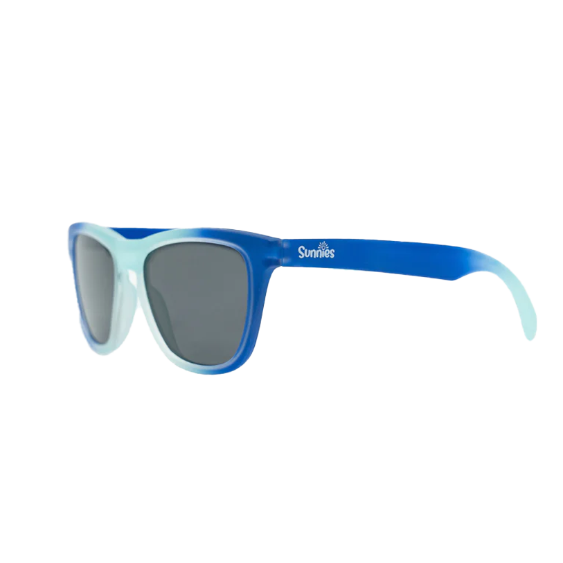 Sunnies Ocean Wave Wonders — Blue Ombre Frame Sunglasses for Kids