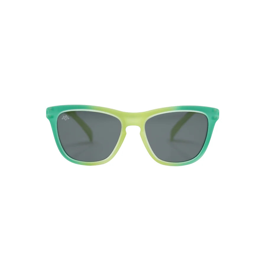 Sunnies Seaweed Sprites — Green Ombre Frame Sunglasses for Kids