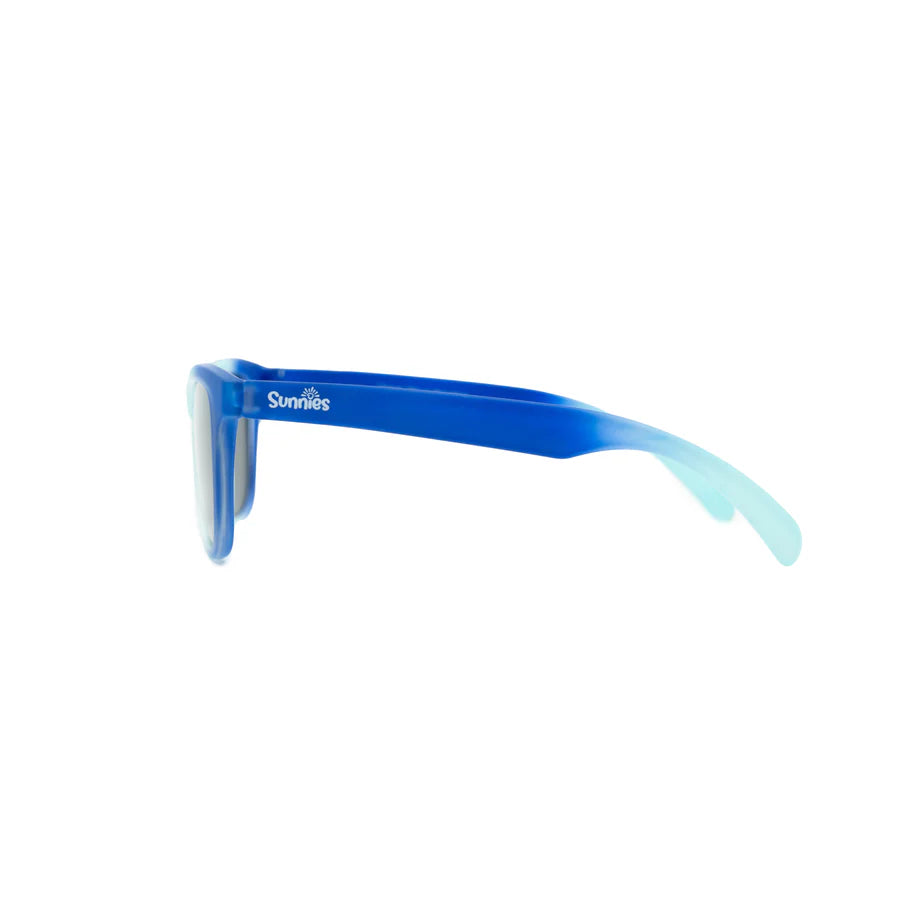 Sunnies Ocean Wave Wonders — Blue Ombre Frame Sunglasses for Kids