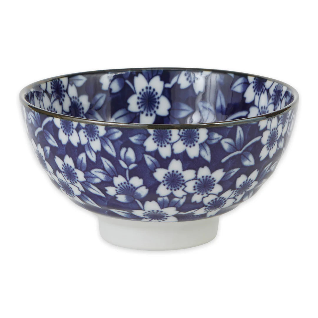 Japanese Bowls - Blue & White – 4.5" Assorted Styles – Each Sold Separately