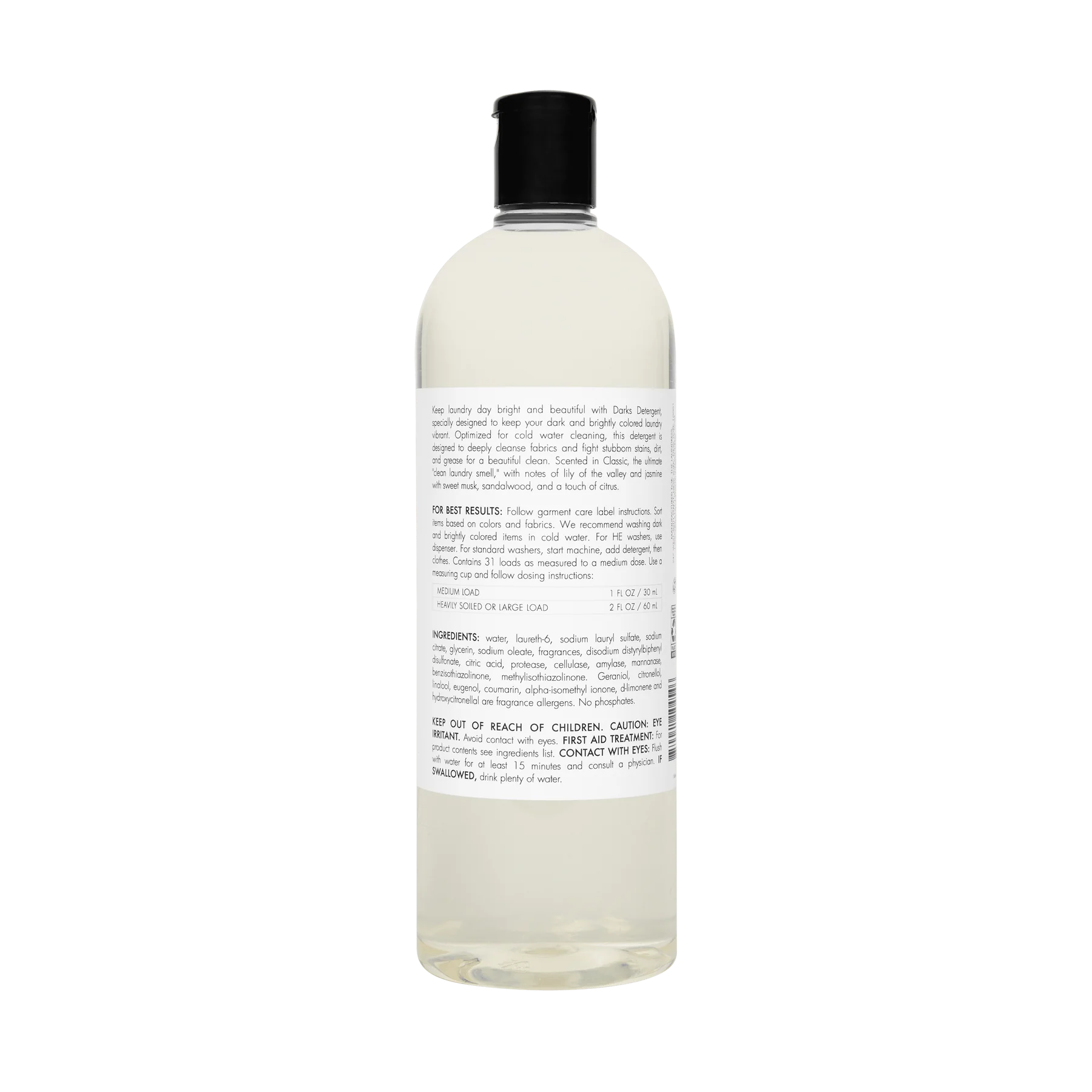 Laundress Darks Detergent – 32oz