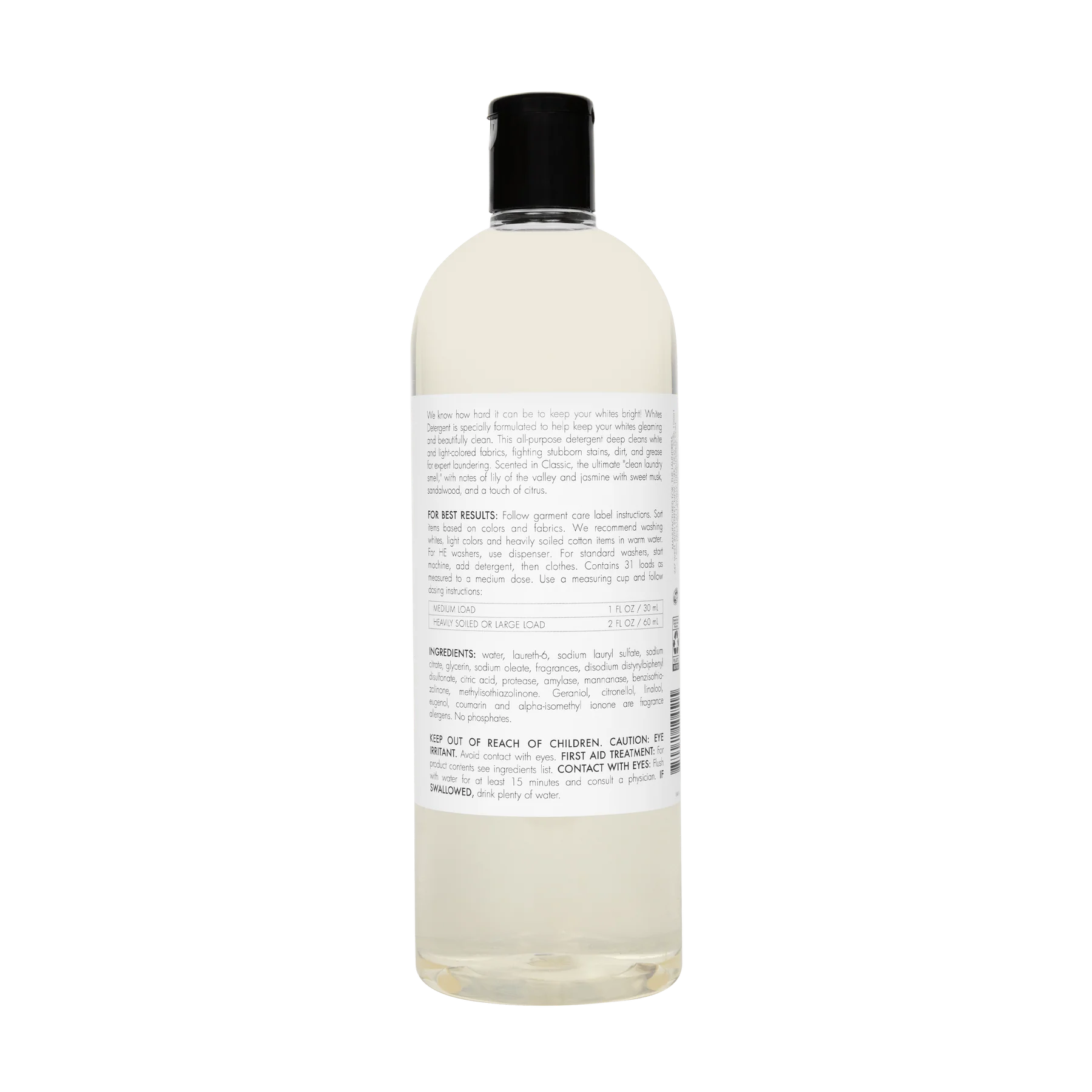 Laundress Whites Detergent – 32oz