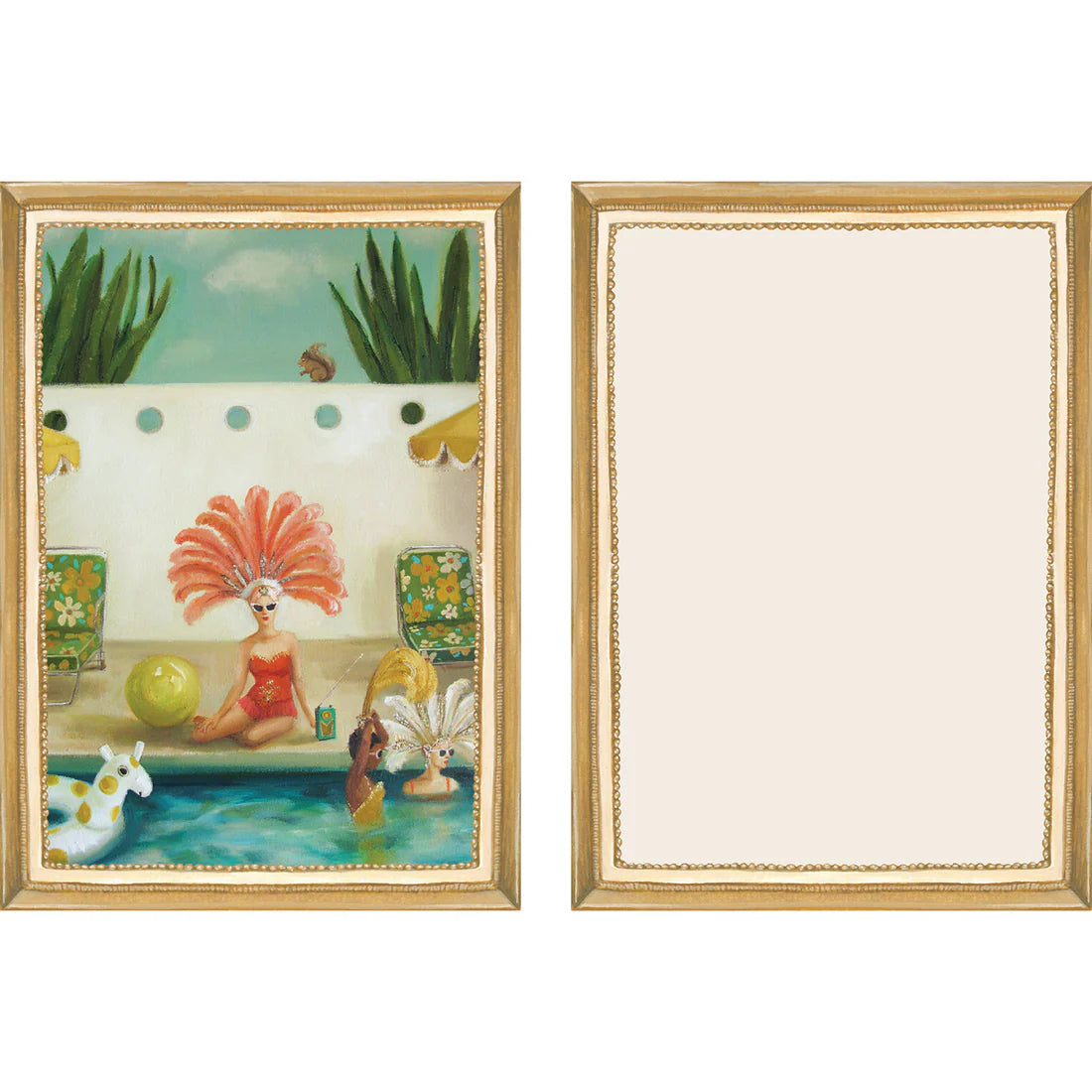 Hester & Cook Flat Note Boxed Cards – On Holiday – Set of 6