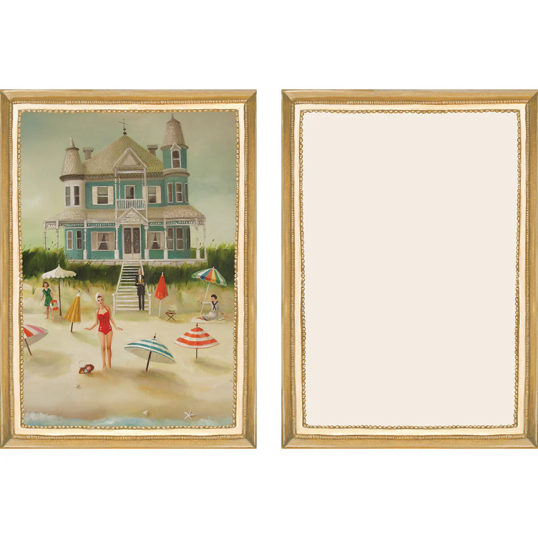 Hester & Cook Flat Note Boxed Cards – On Holiday – Set of 6