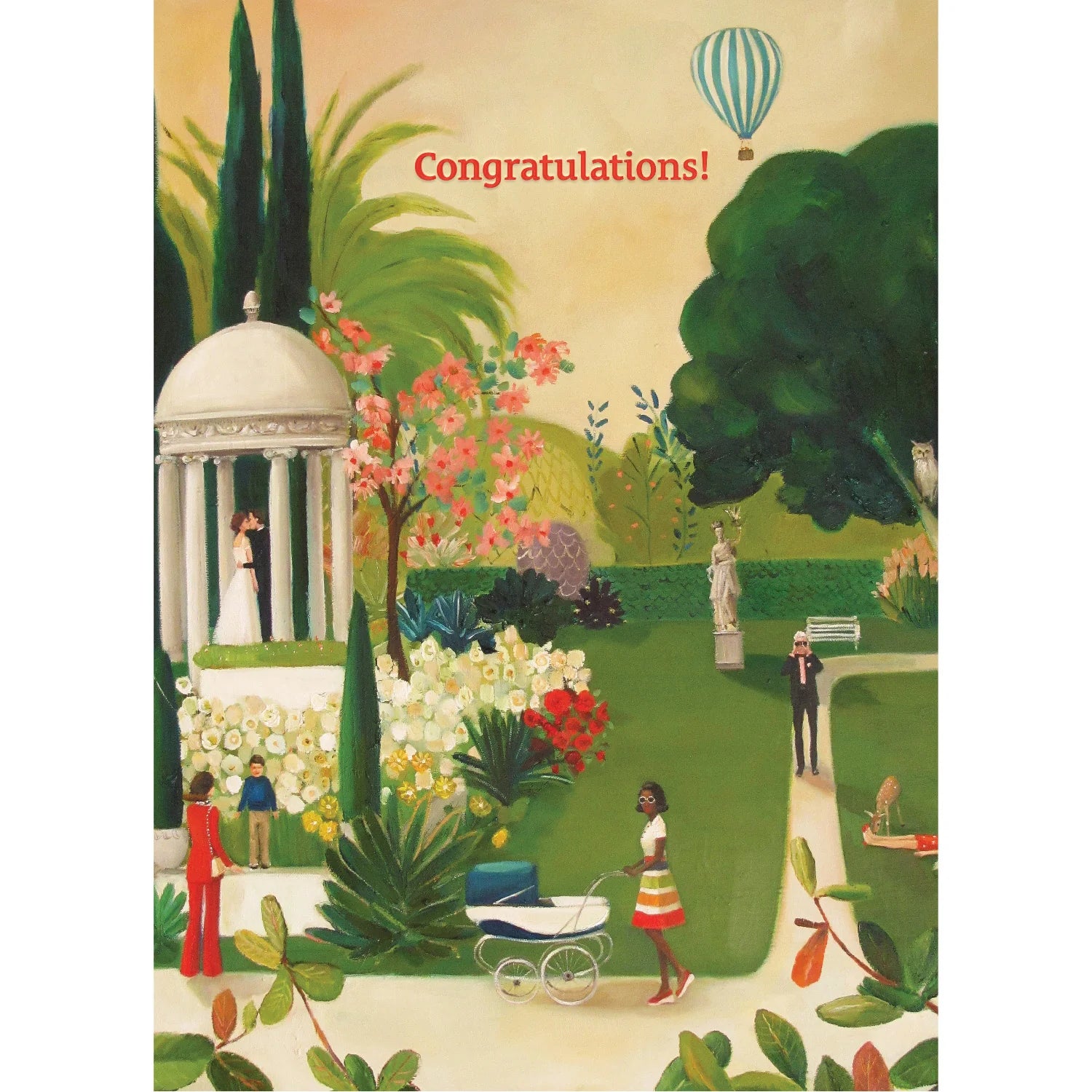 Hester & Cook Greeting Card – Congratulations in Park
