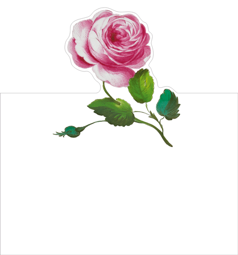 Caspari Sceaux Chic Die-Cut Place Cards - 8pk