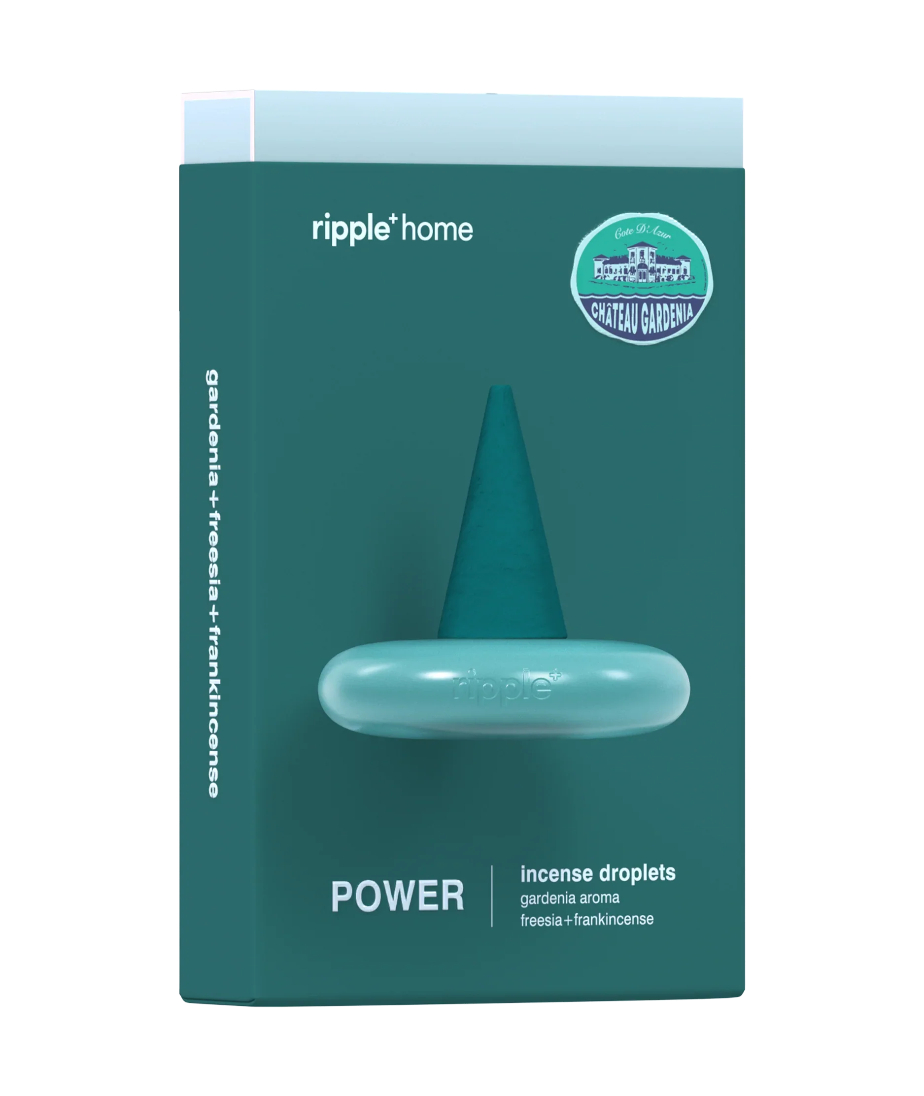 Ripple - Incense A Burst of Blooming Fragrance – 5oz – Power - Gardenia & Eucalyptus