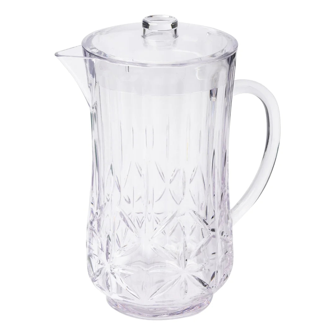 Fluted Acrylic Pitcher, Bar Accessories