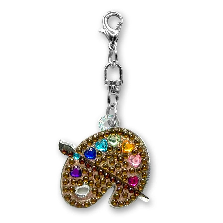 StickerBeans Clip on Sparkling Rhinestone Charms – Art Palette