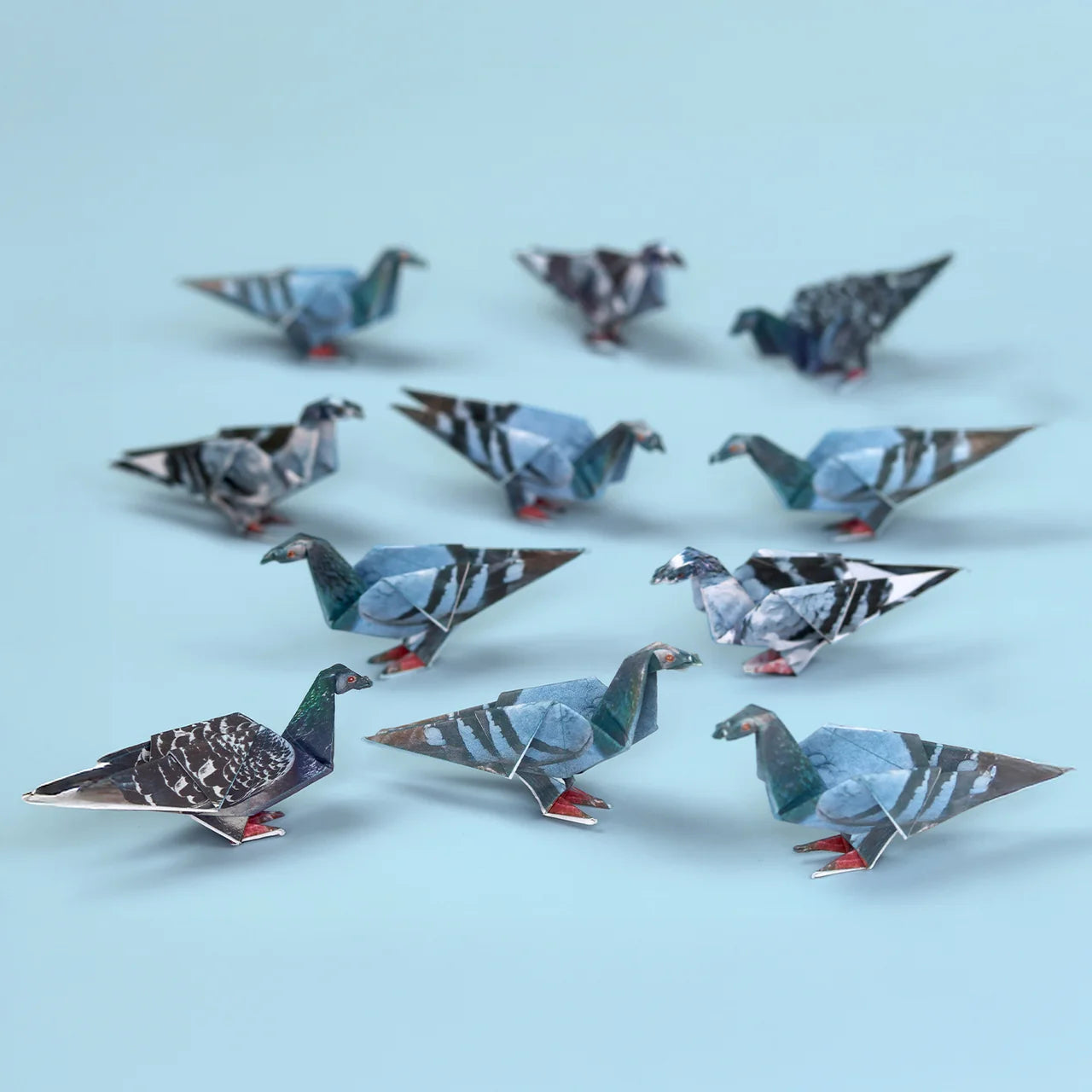 Pikkii Origami Craft Kit – Paper Pigeons – Set of 50
