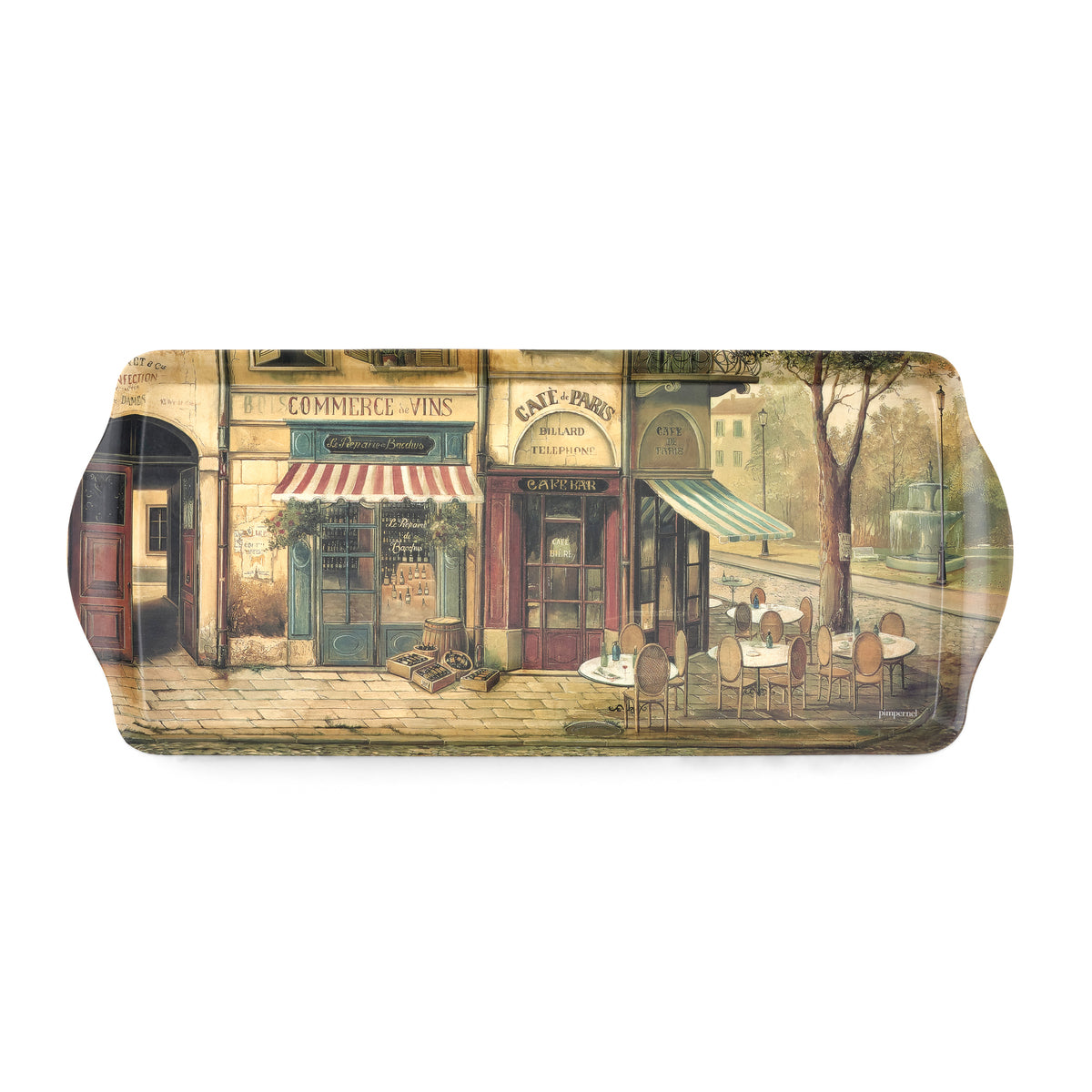 Parisian Scenes Sandwich Tray – 15.25 x 6.5"
