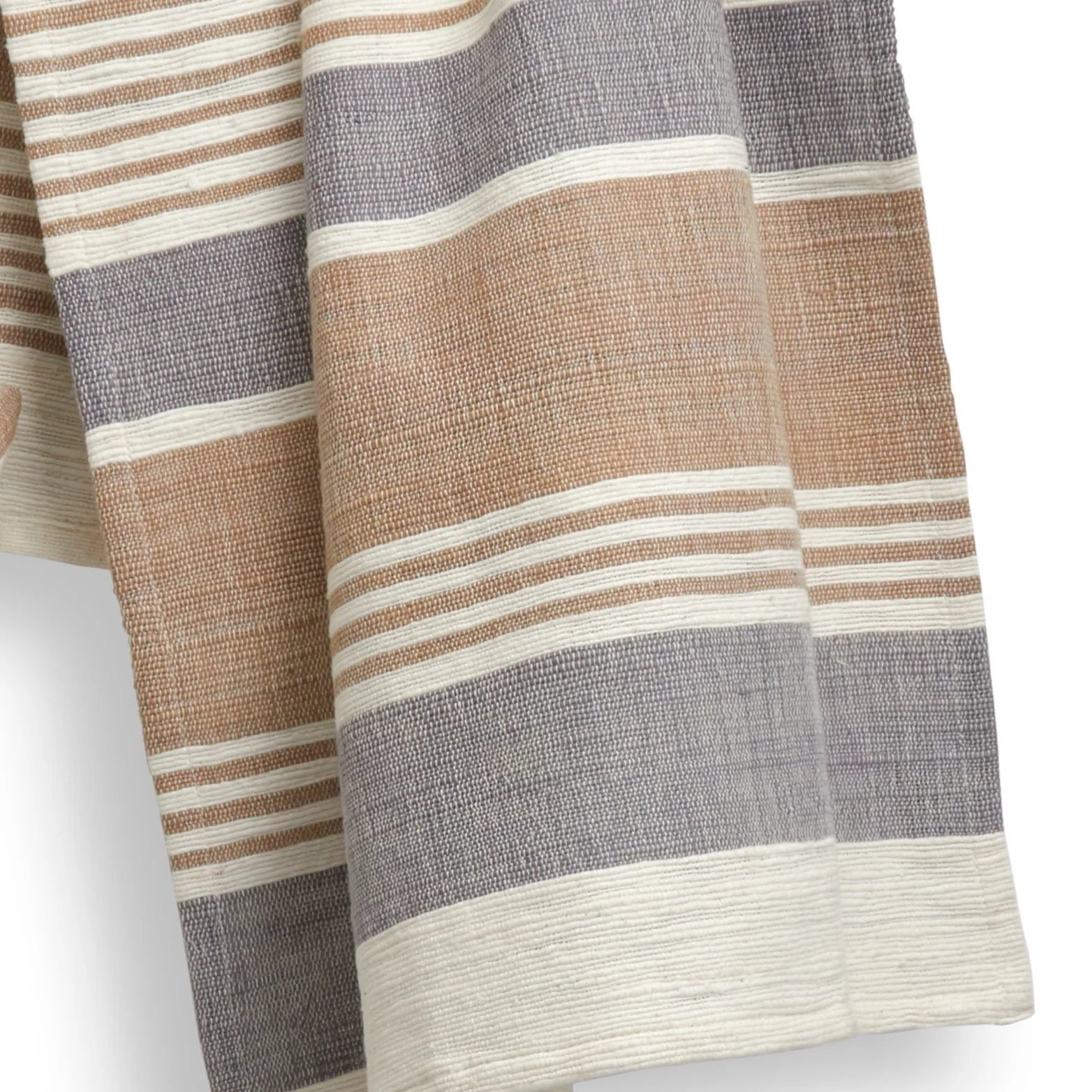 Sustainable Threads Cotton Handspun Kitchen Towel – Pebble – 27" x 19"