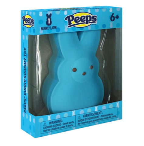 Peeps Squishy Bunny Toy – Assorted Colors – Sold Individually