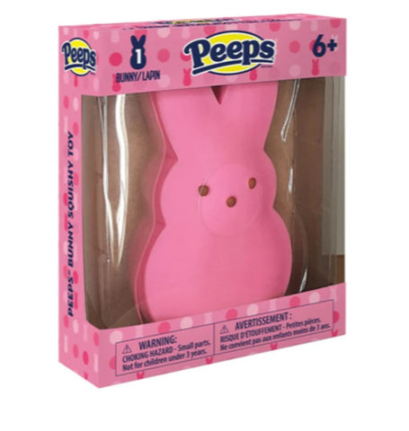 Peeps Squishy Bunny Toy – Assorted Colors – Sold Individually