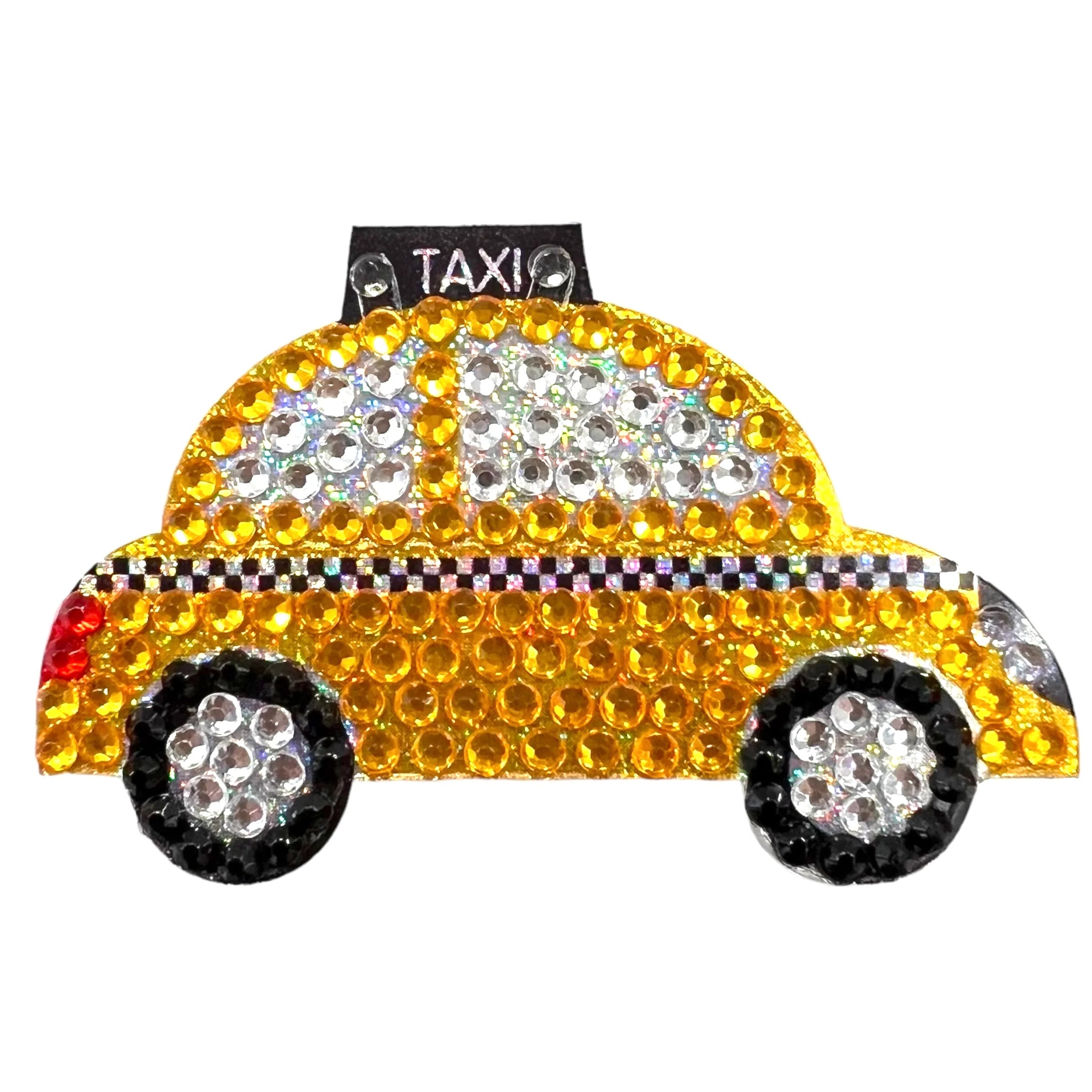 StickerBeans New Taxi Sparkle Sticker – 2"
