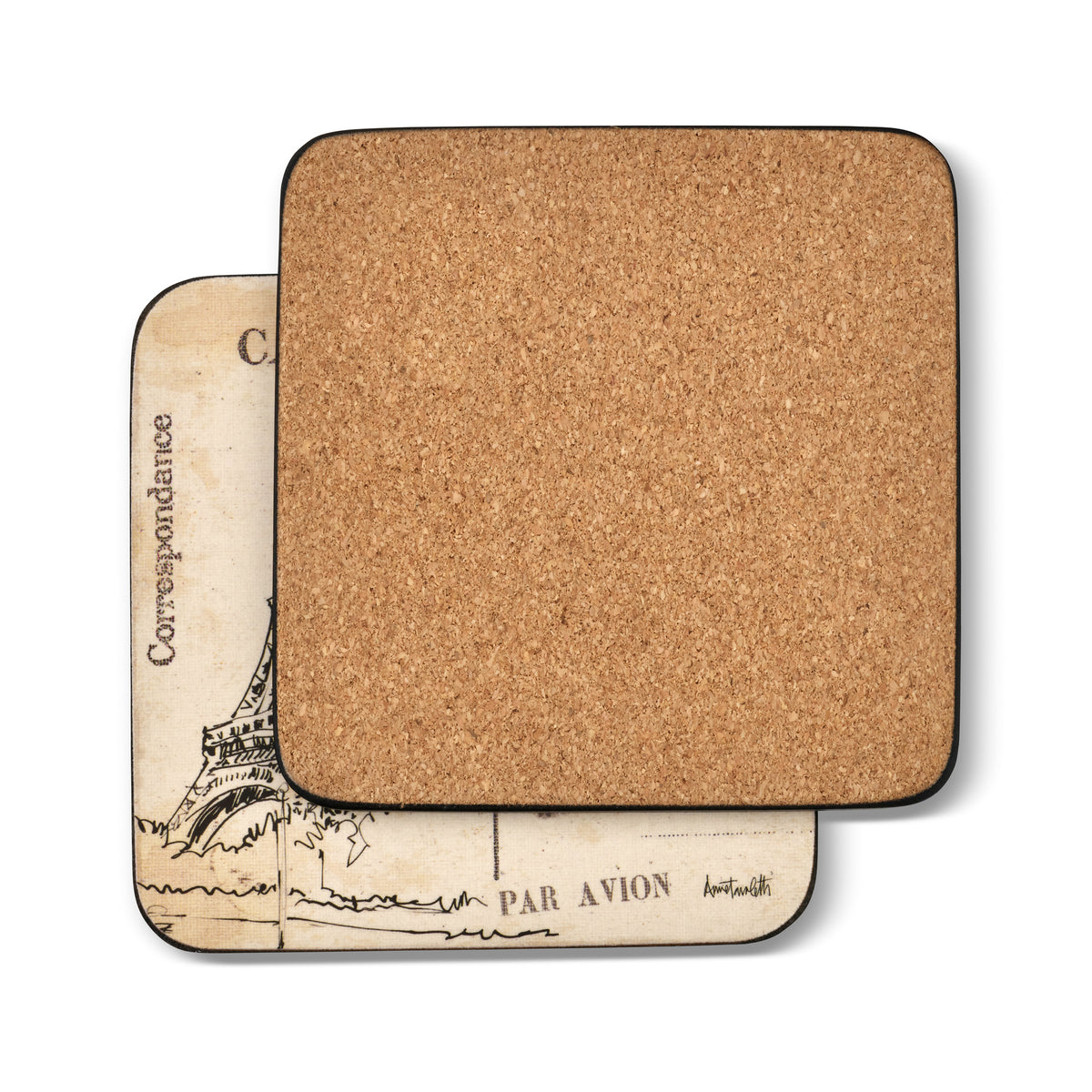 Postcard Sketches Coasters – Set of 6