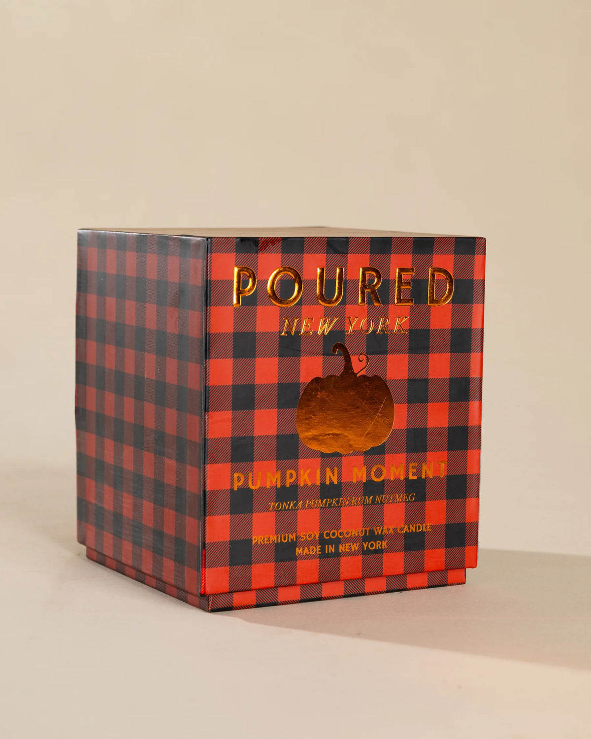 Poured New York Handmade Soy Candle – Pumpkin Moment – 22oz