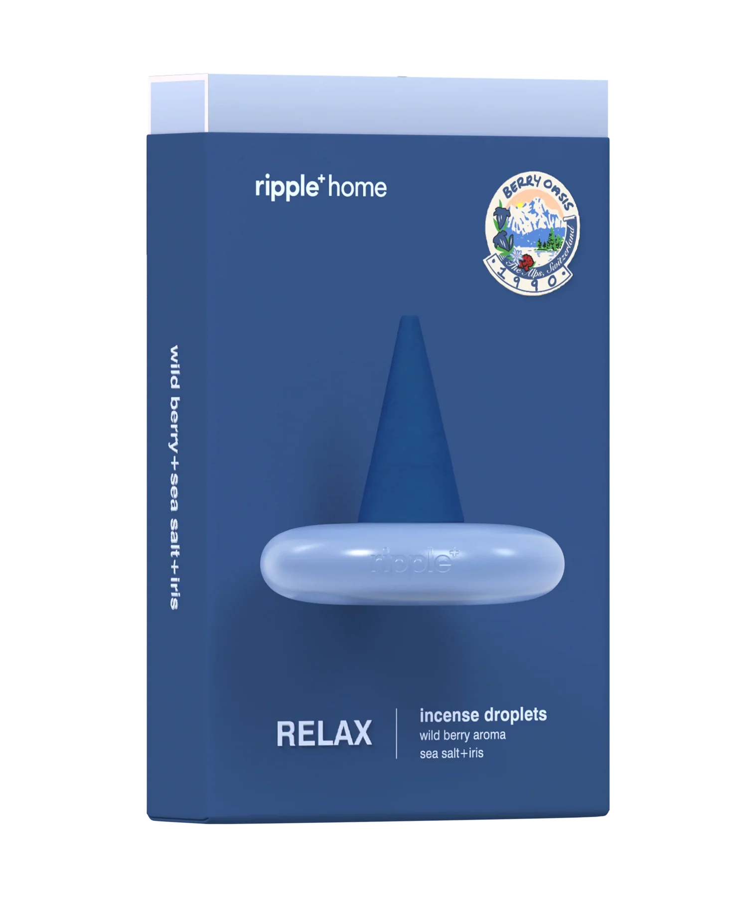 Ripple - Incense A Burst of Blooming Fragrance – 5oz – Relax - Wild Berry