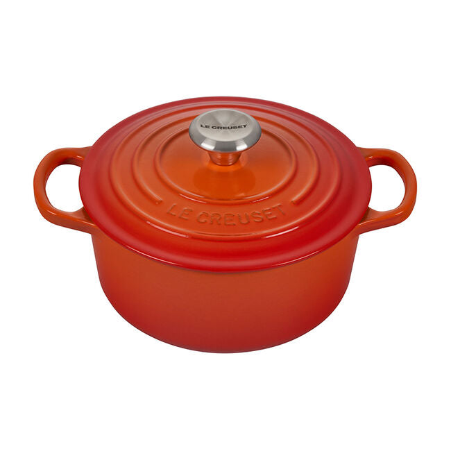 Le Creuset Round Dutch Oven – 2QT – Flame