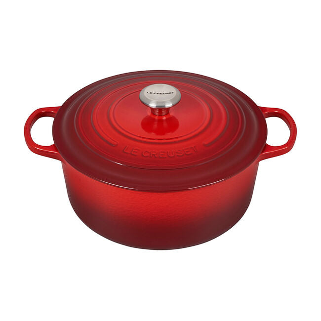 Le Creuset Round Dutch Oven – 7.25QT – Cerise