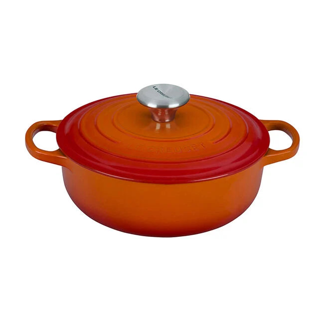 Le Creuset Signature Sauteuse Oven – 3.5QT – Flame