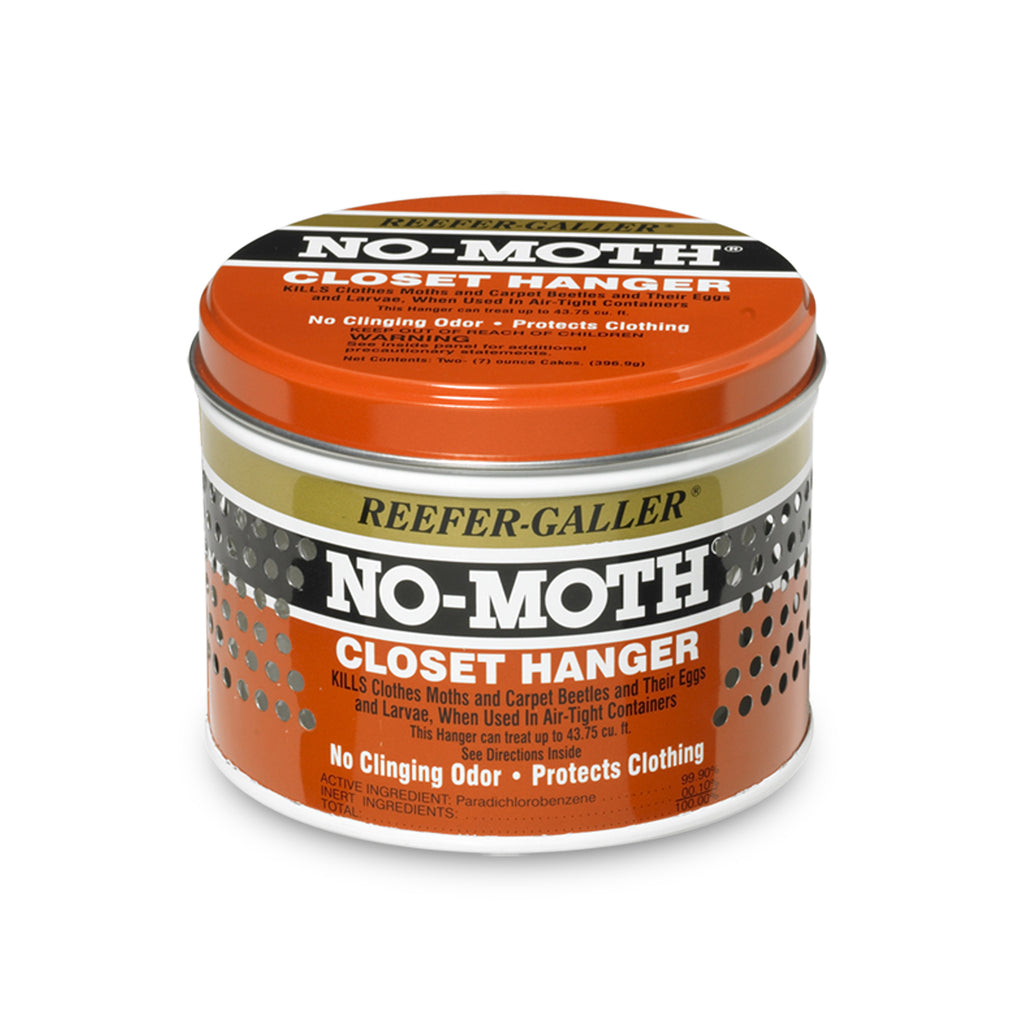 Reefer-Galler No-Moth Closet Hanger - Includes 2x 7oz Cakes Per Unit